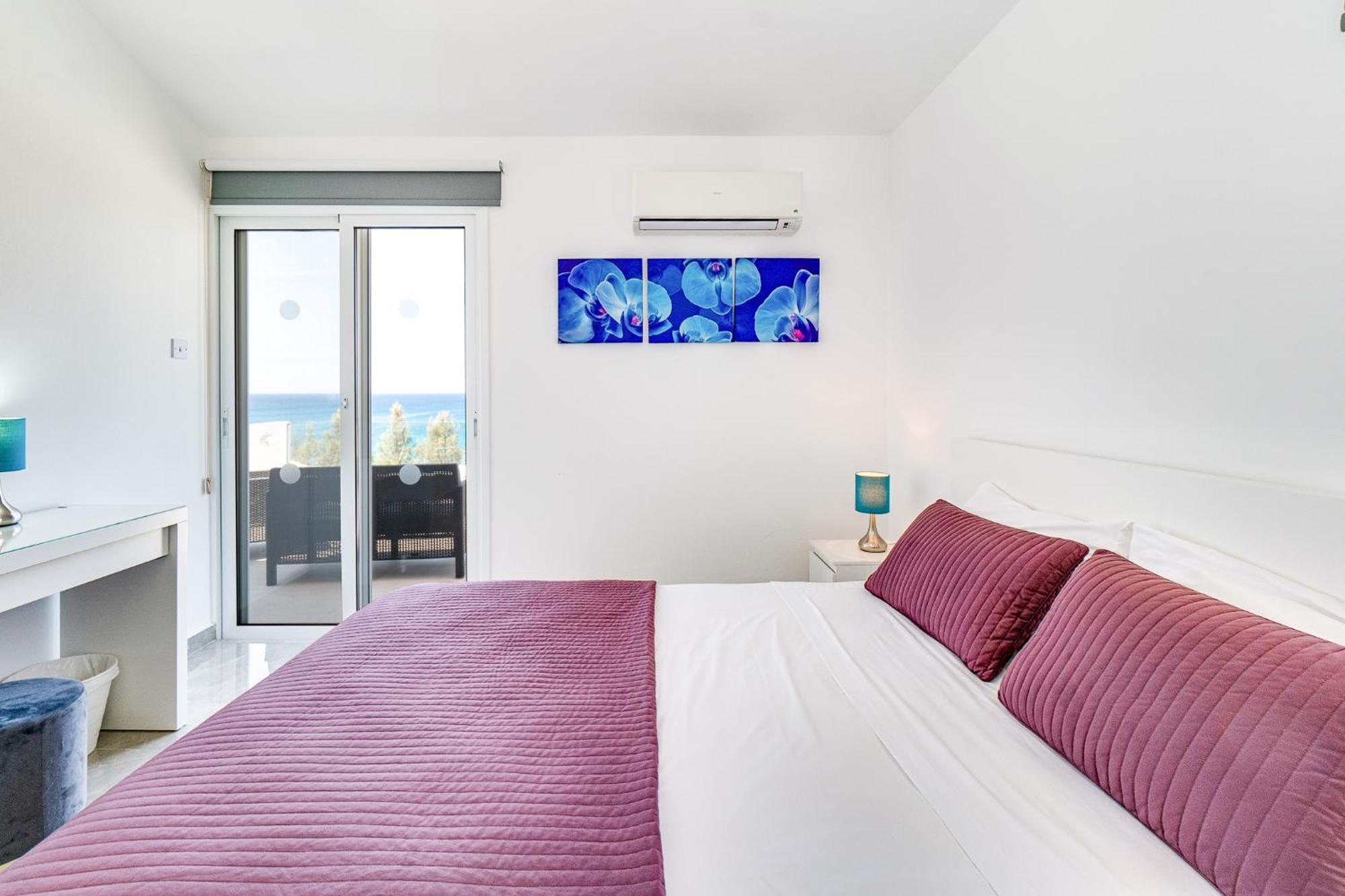 Beach Front Aqua Marina By Ezoria Villas Paralímni Kültér fotó